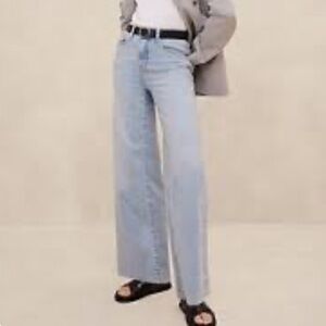 Banana Republic wide leg jeans